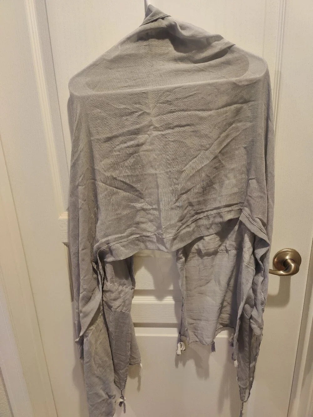 Light Gray Scarf